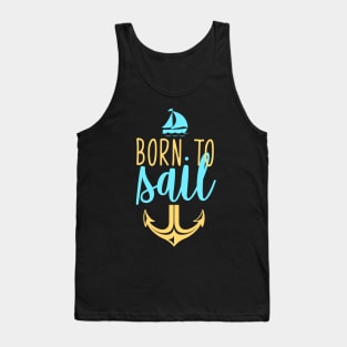 Born to sail Tank Top